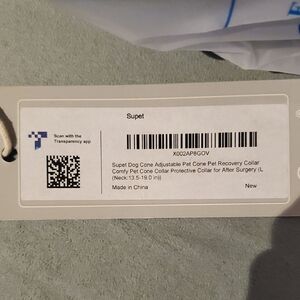 Supet Adjustable Pet Cone Collar